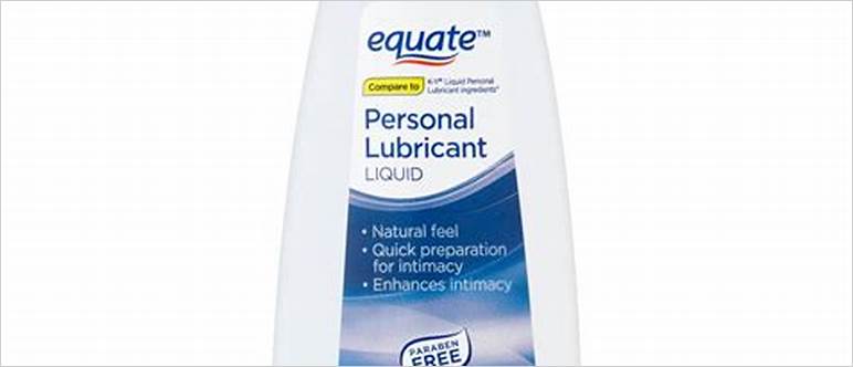 Equate personal lubricant